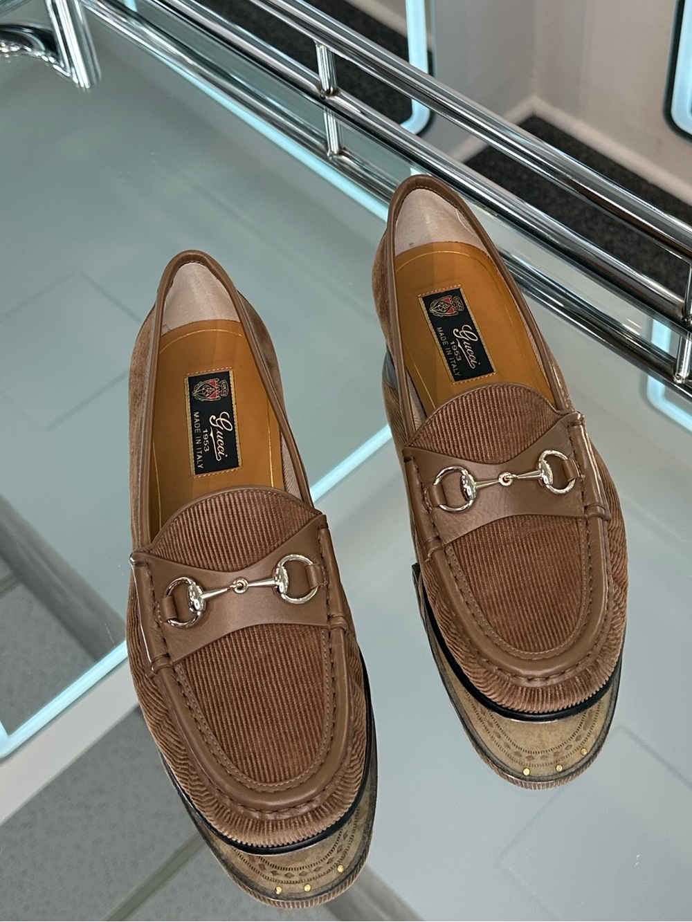 Gucci Corduroy Loafer